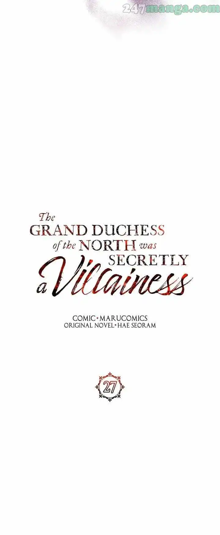 The Grand Duchess of the North Was Secretly a Villainess Chapter 27 16